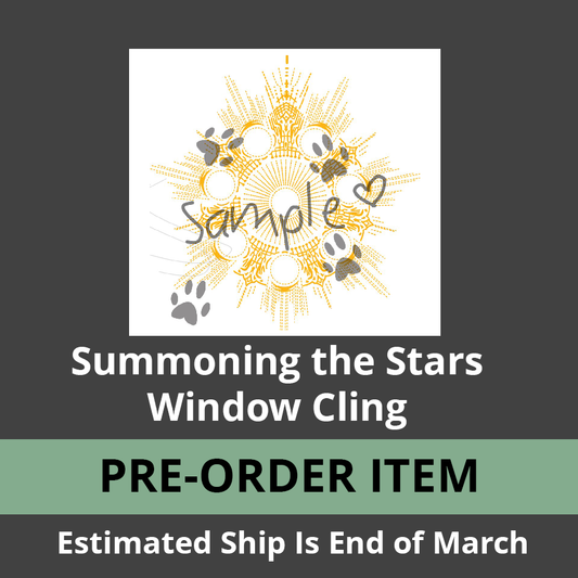 Summoning The Stars Window Cling [PRE-ORDER]